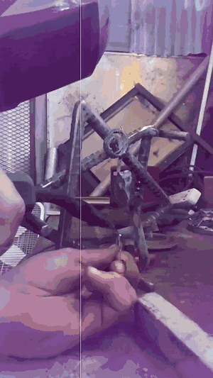 Torch detail animated process preview